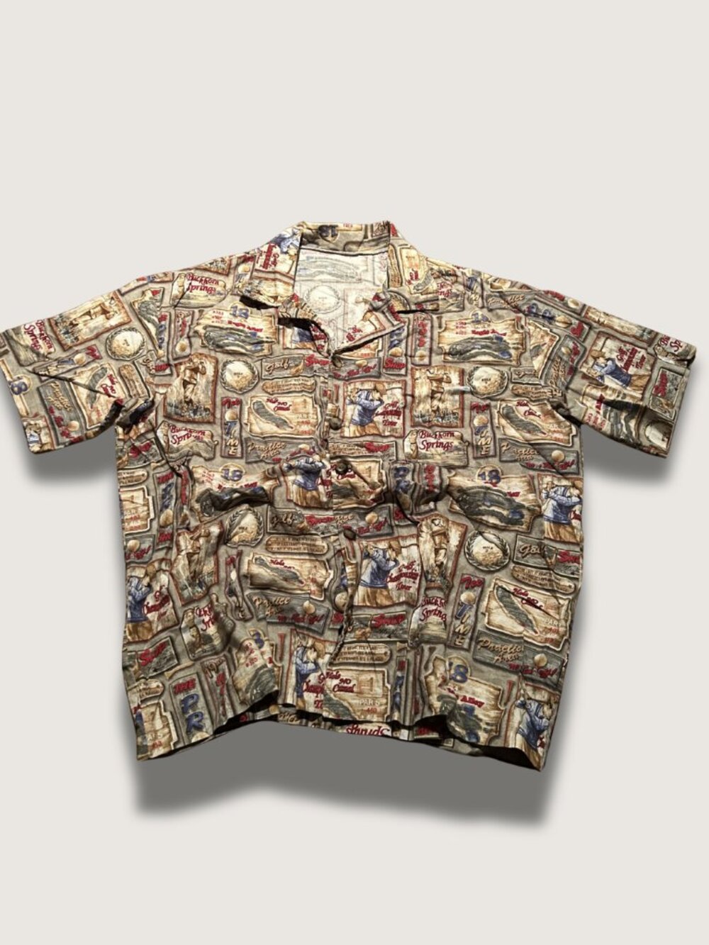 Vintage Golf Button-Up (Adult)